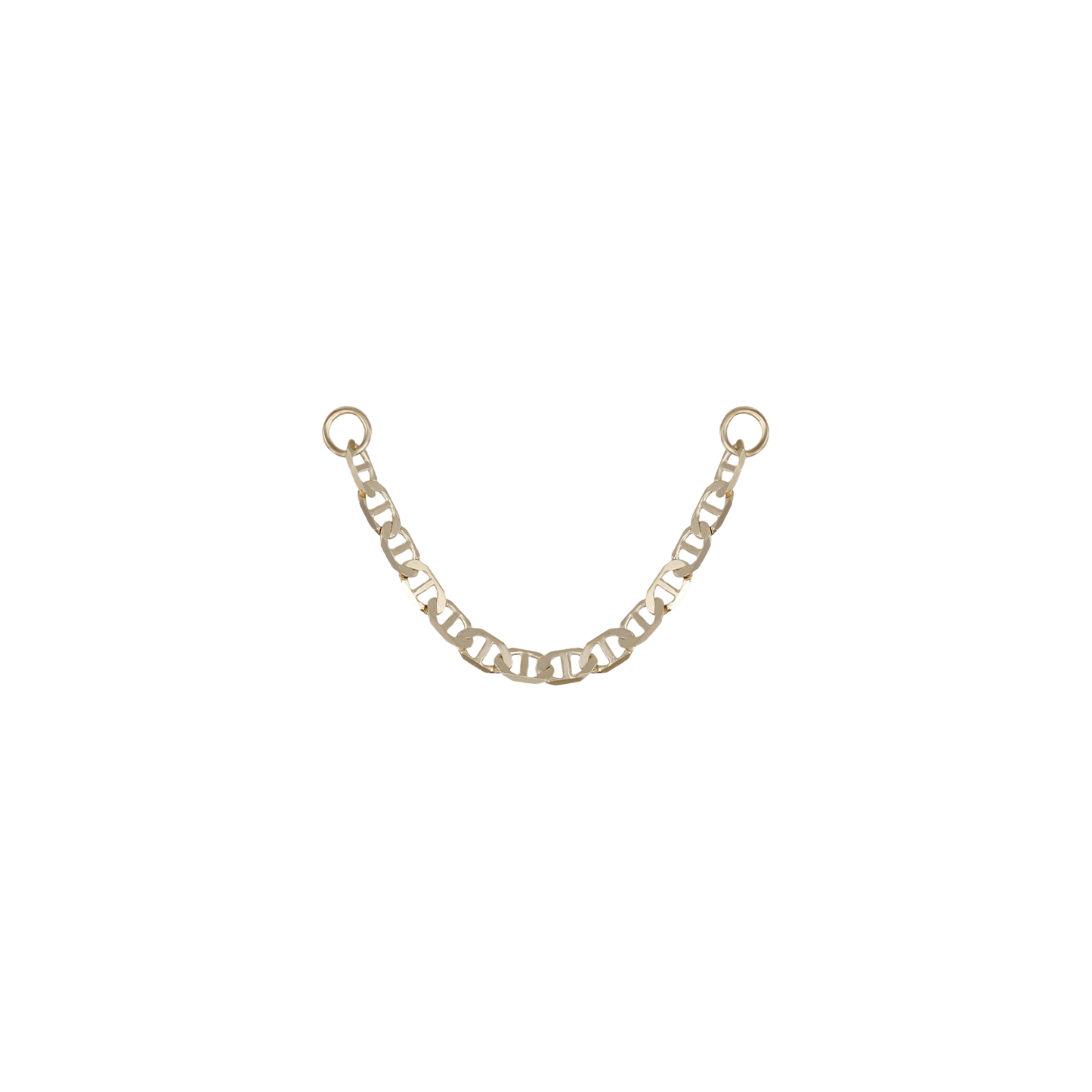 BEATTI Chain Attachments KOR_ 002 • 14K Gold Chain Attachment KOR_ 002 • 14K Gold Chain Attachment