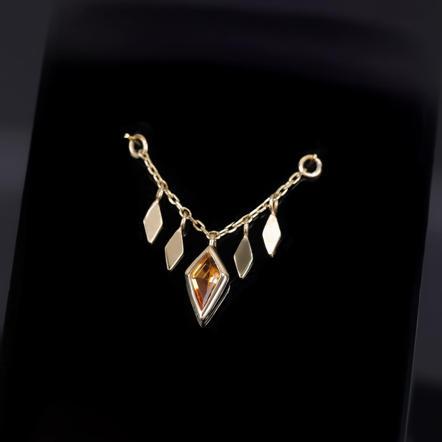 Patra Chain Attachment with Citrine
