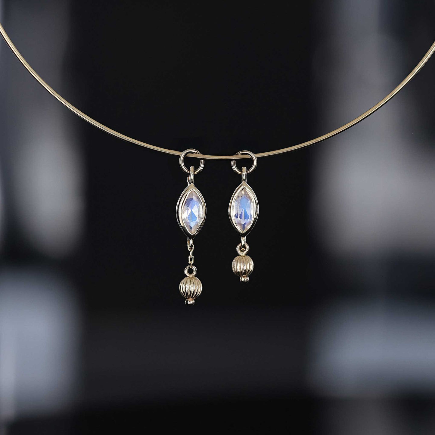 Aris • Golden Bead Drop Charm