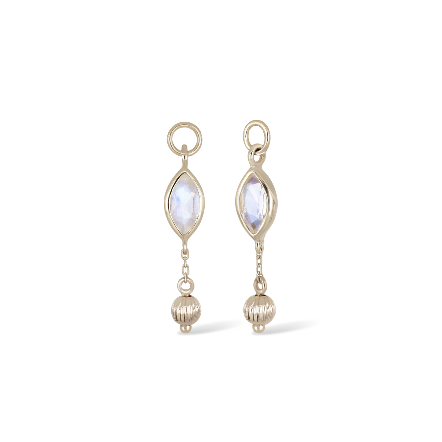 Aris • Golden Bead Drop Charm