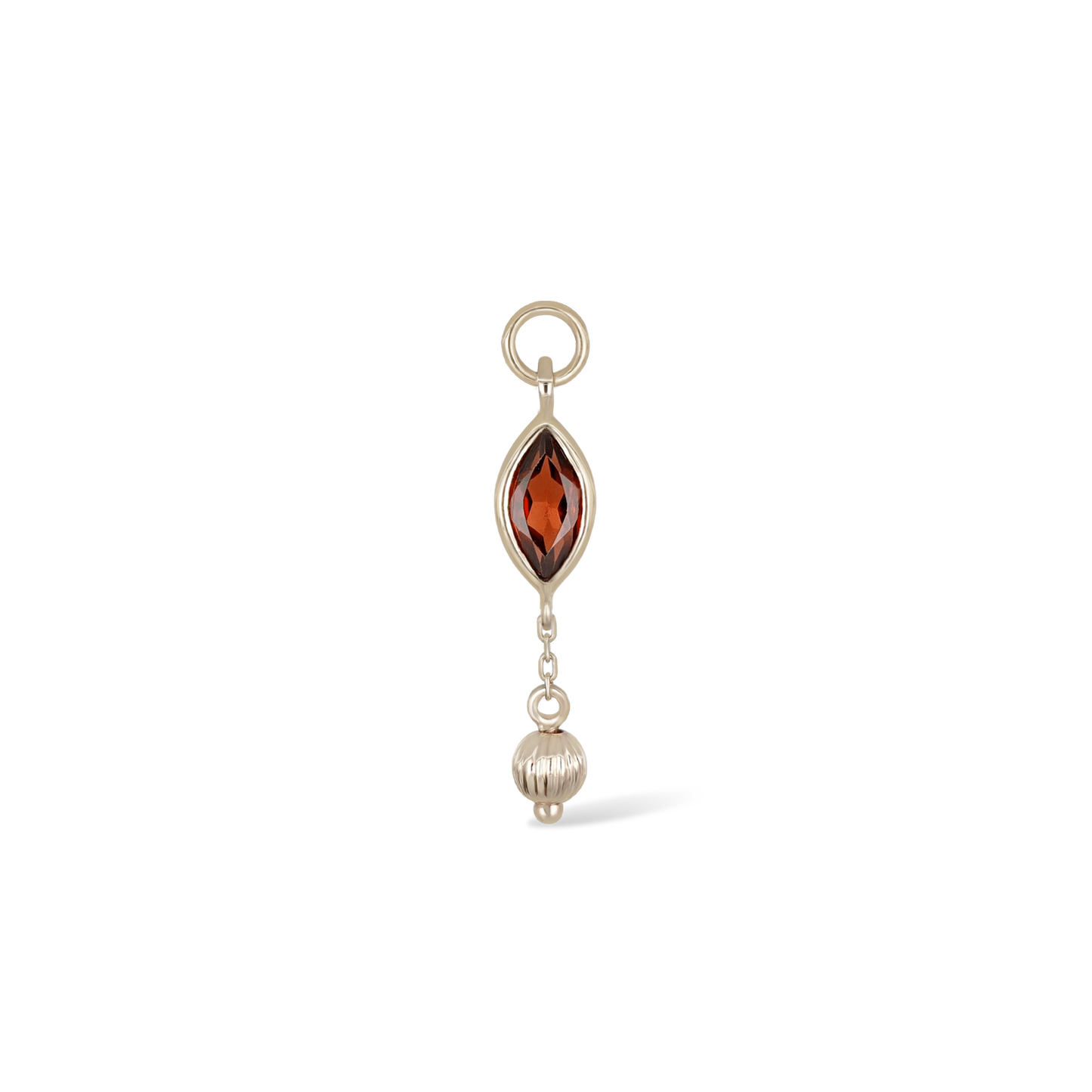 Aris • Golden Bead Drop Charm
