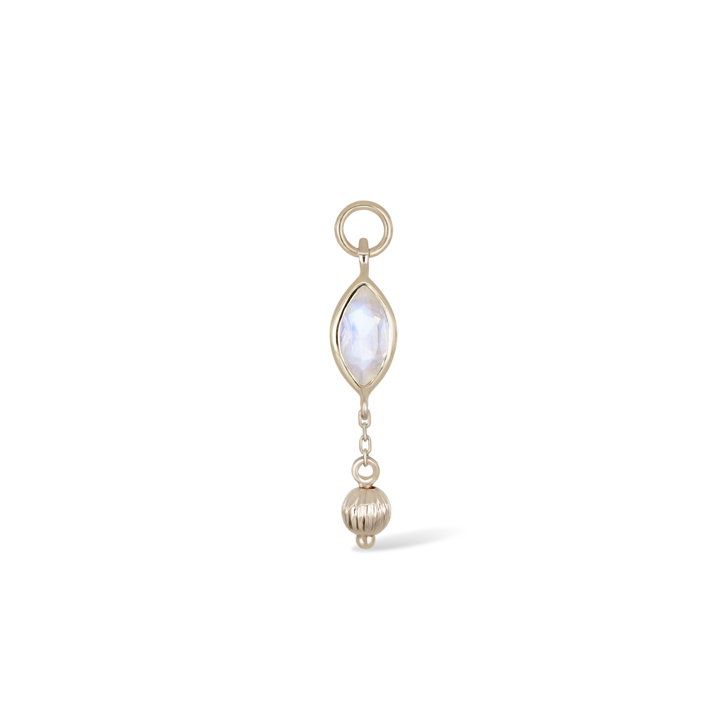 Aris • Golden Bead Drop Charm