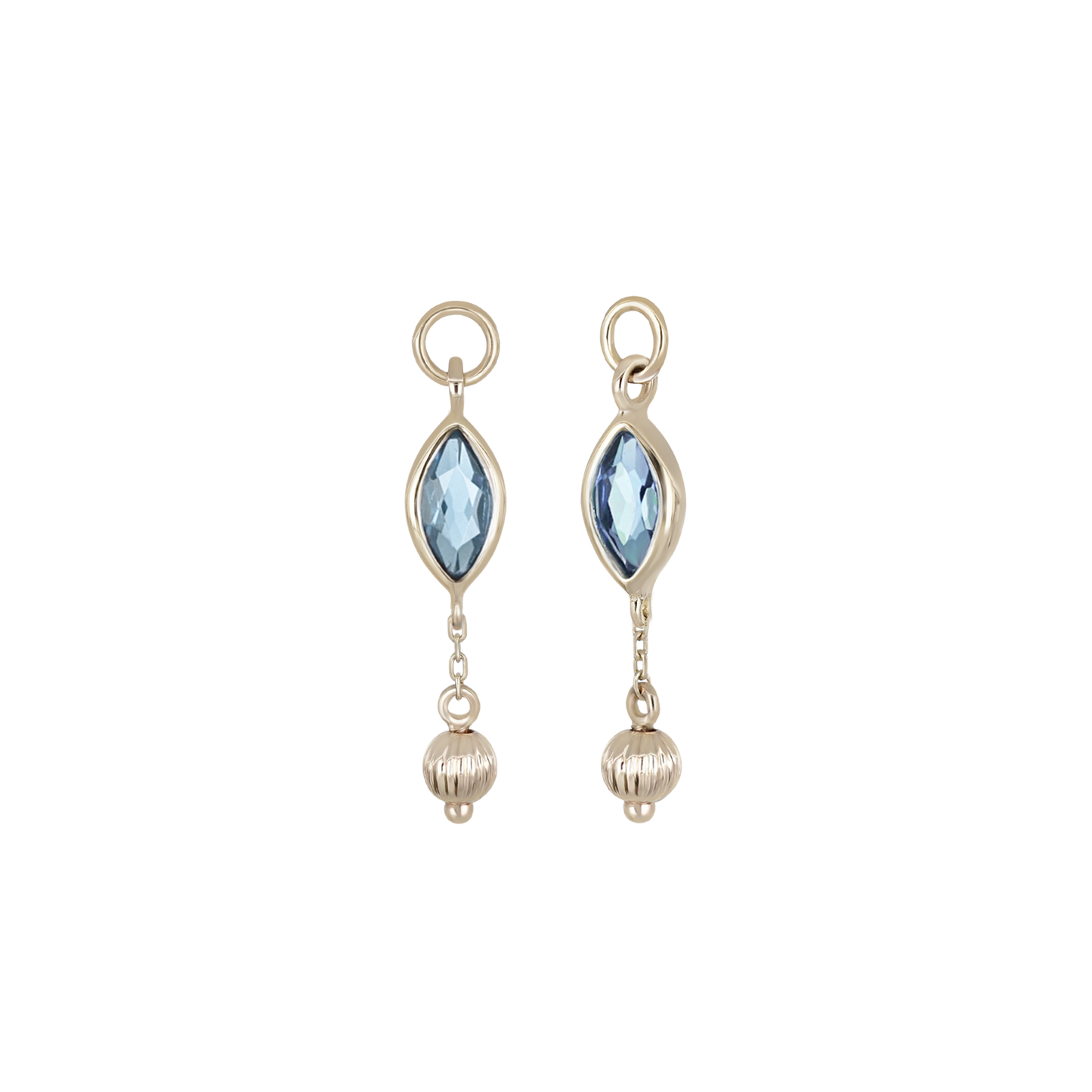 Aris • Golden Bead Drop Charm