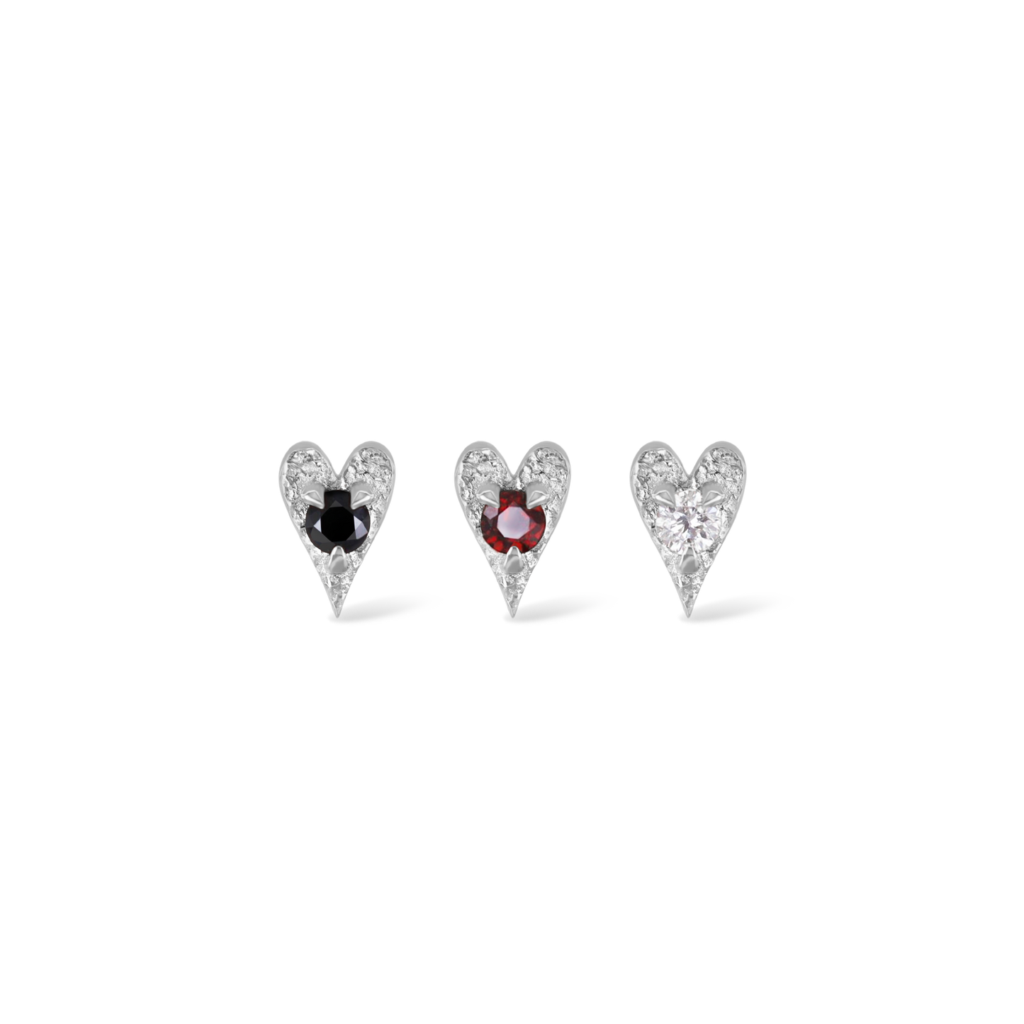 Heart • Ace of Gems Flatback Stud