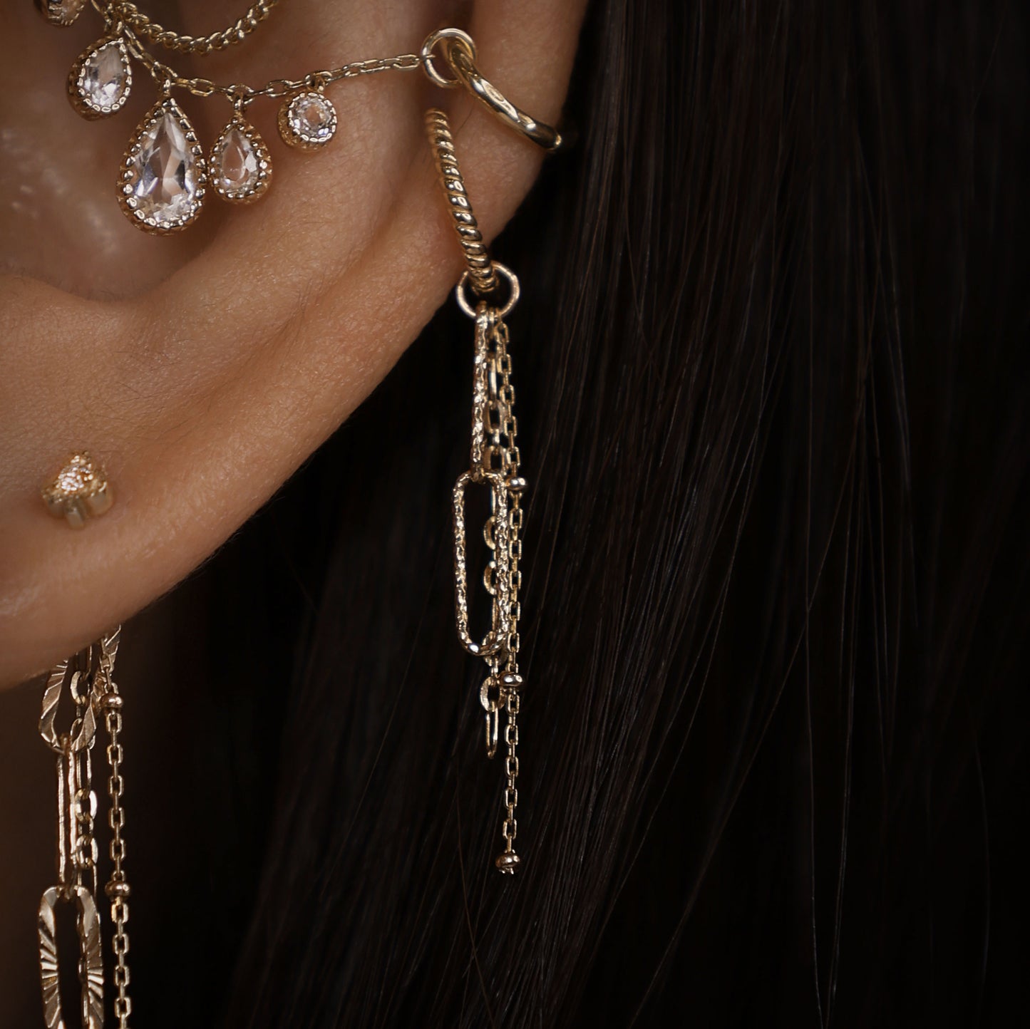 Vivo • Triple Mixed Chain Charm - Ready