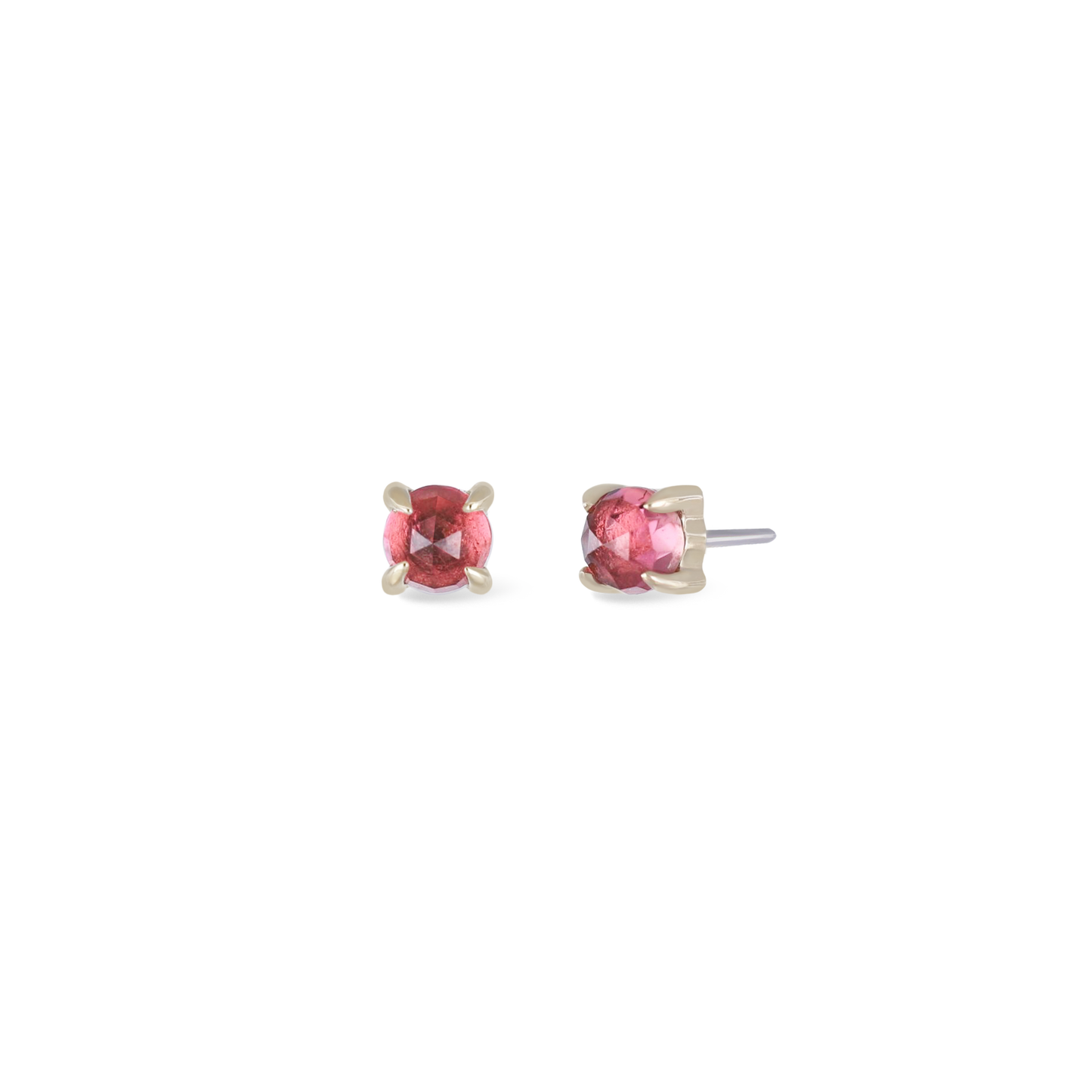 2.5mm Rose Cut Gemstone Threadless End