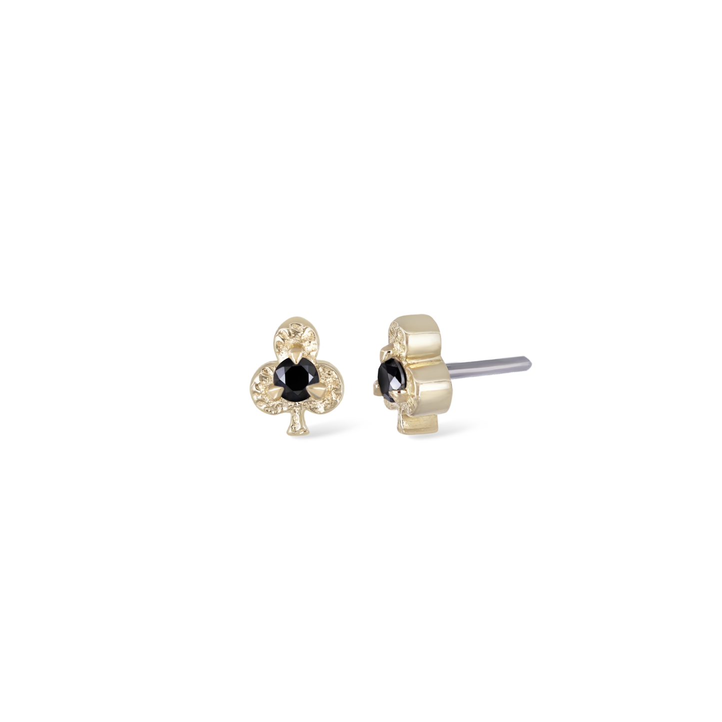 Club • Ace of Gems Flatback Stud
