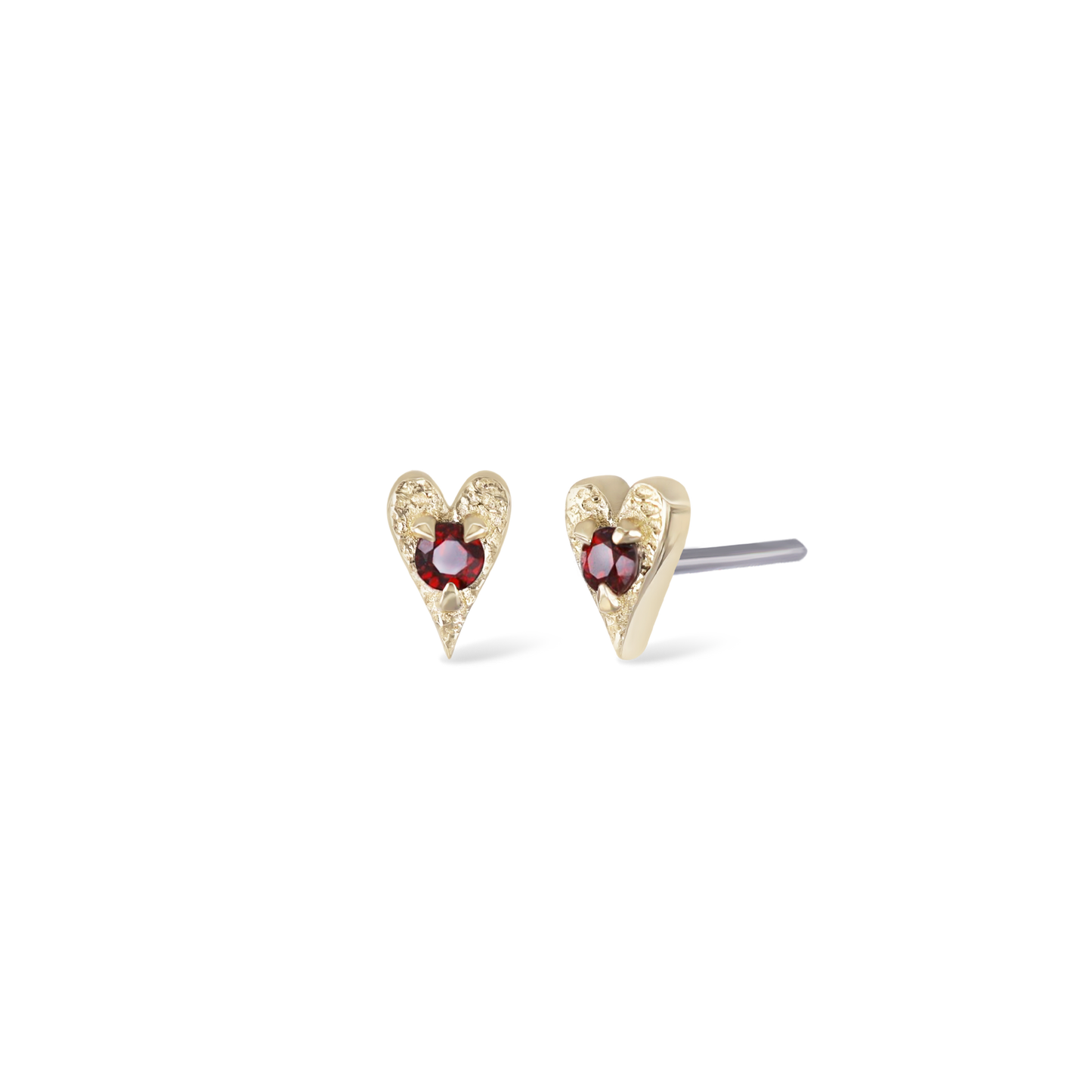 Heart • Ace of Gems Flatback Stud