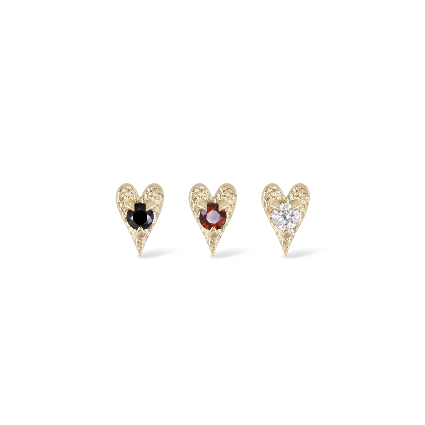 Heart • Ace of Gems Flatback Stud