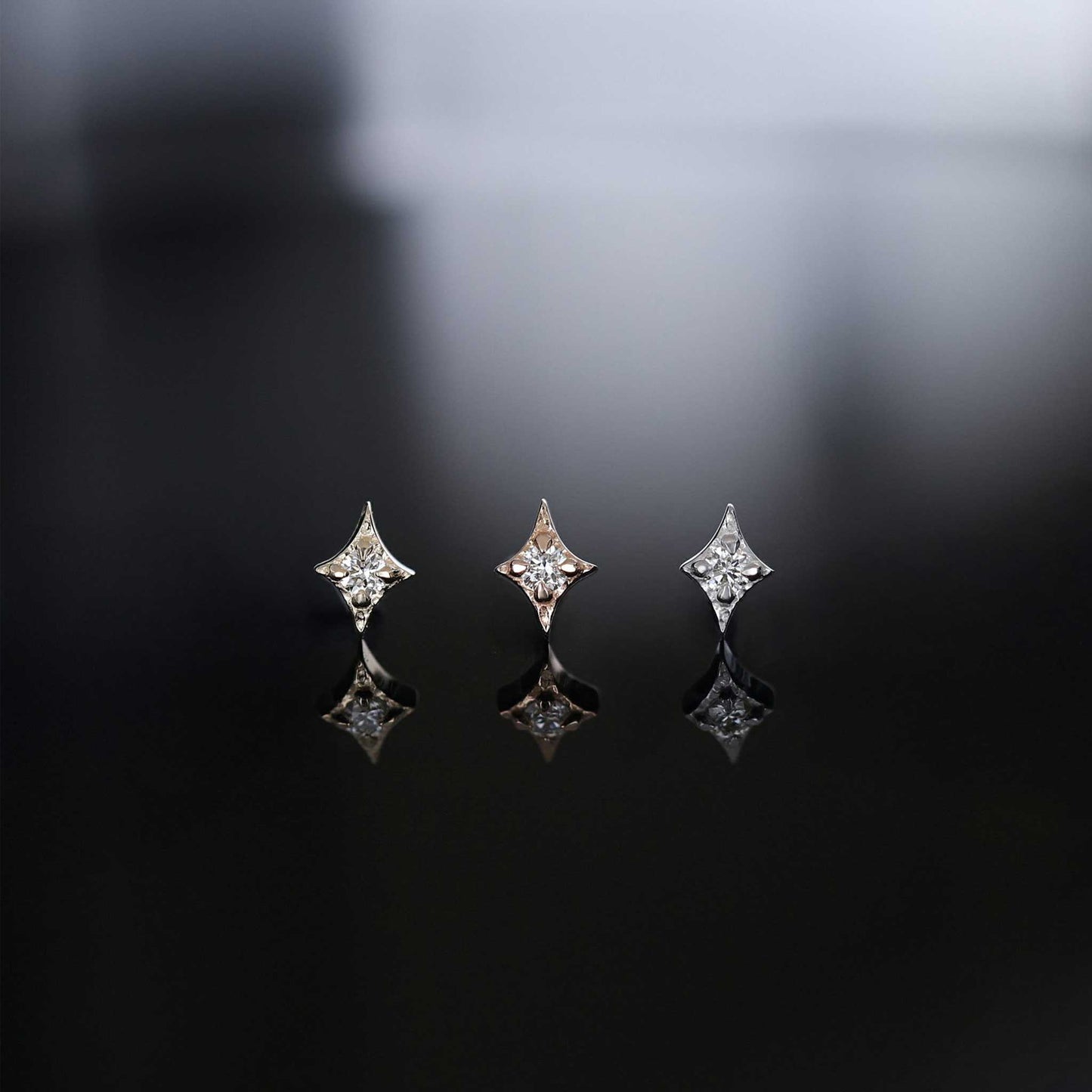 Diamond • Ace of Gems Flatback Stud