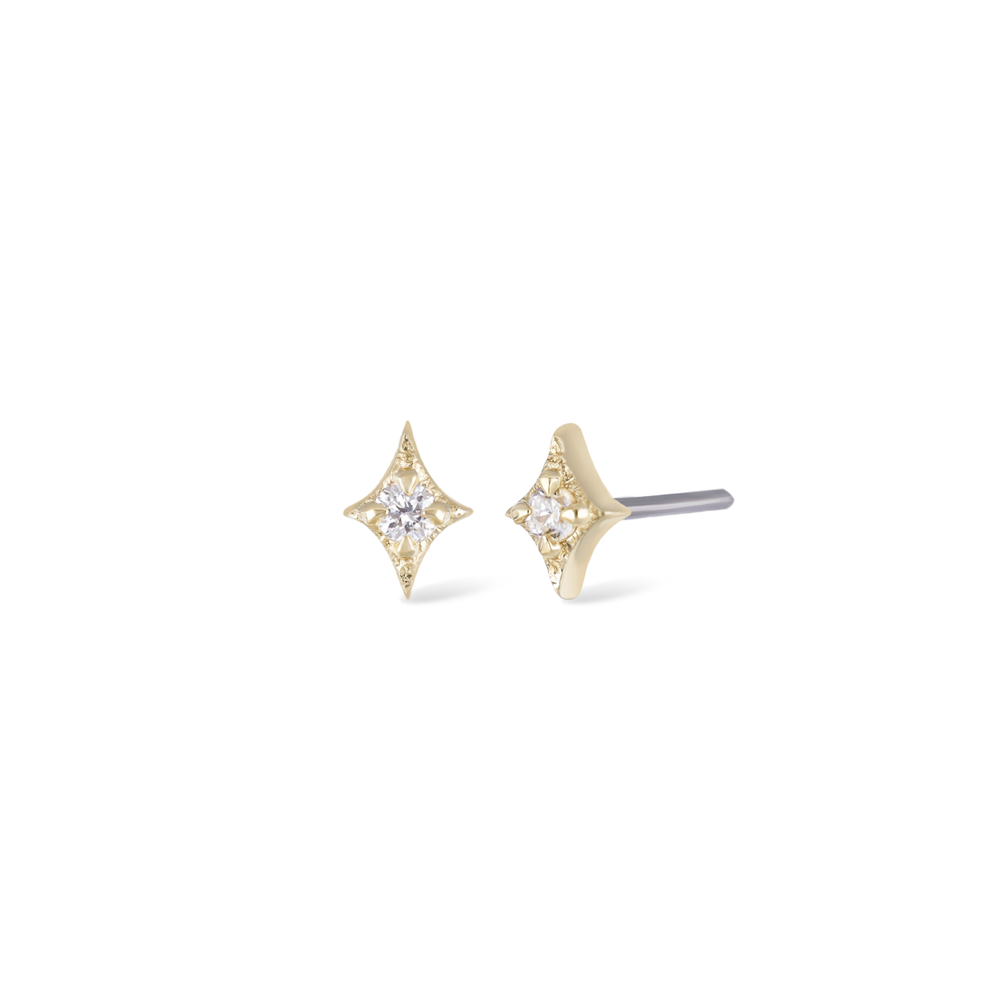 Diamond • Ace of Gems Flatback Stud