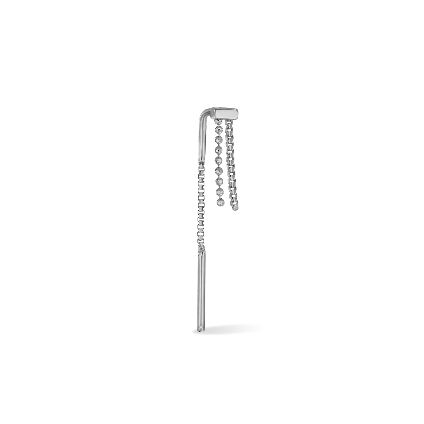 Cascade Arc Threader • Brillcut Box + Ball Chain