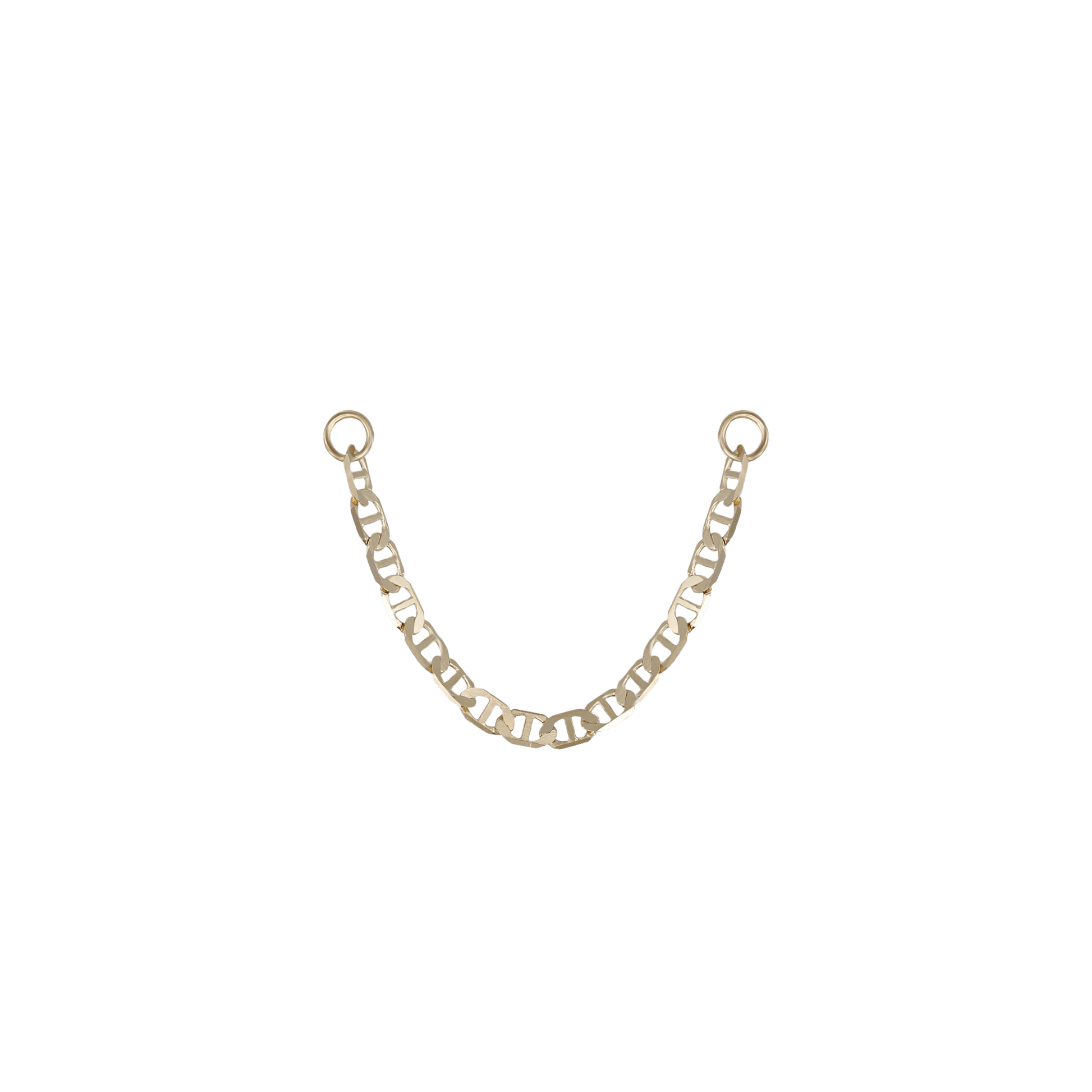 BEATTI Chain Attachments KOR_ 002 • 14K Gold Chain Attachment KOR_ 002 • 14K Gold Chain Attachment