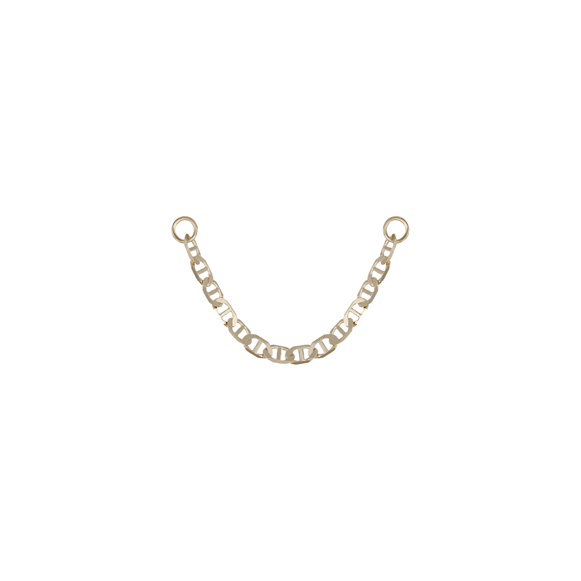 BEATTI Chain Attachments KOR_ 002 • 14K Gold Chain Attachment KOR_ 002 • 14K Gold Chain Attachment