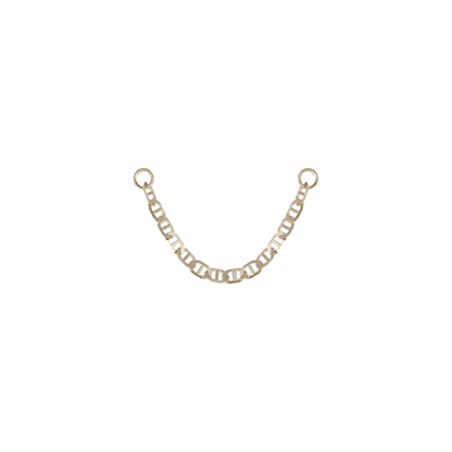 BEATTI Chain Attachments KOR_ 002 • 14K Gold Chain Attachment KOR_ 002 • 14K Gold Chain Attachment