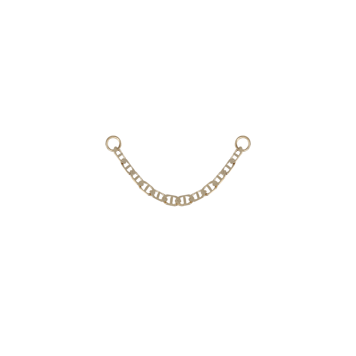 BEATTI Chain Attachments KOR_ 002 • 14K Gold Chain Attachment KOR_ 002 • 14K Gold Chain Attachment