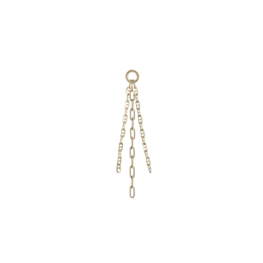Sylvie • Mini Chain Tassel Charm