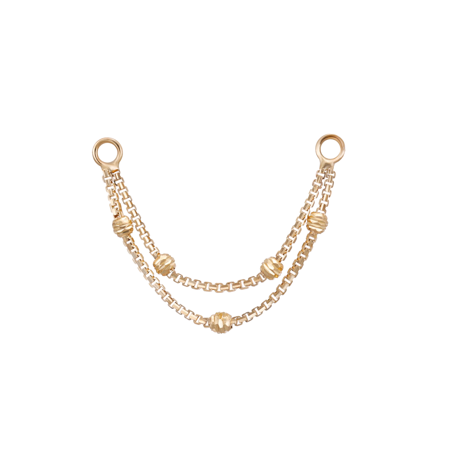 Brillcut Ball-Beaded Double Chain Attachment