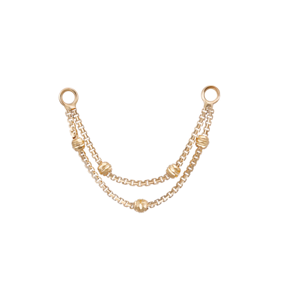 Brillcut Ball-Beaded Double Chain Attachment