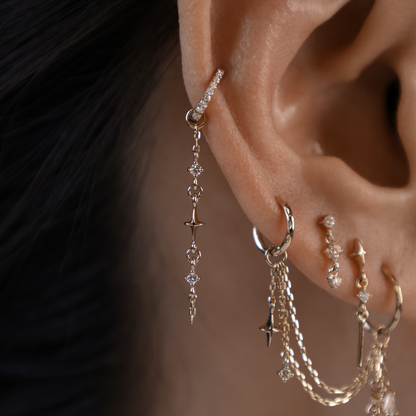 Nicole • Double Diamond Drop Charm