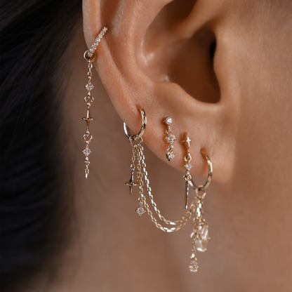 Nicole • Double Diamond Drop Charm
