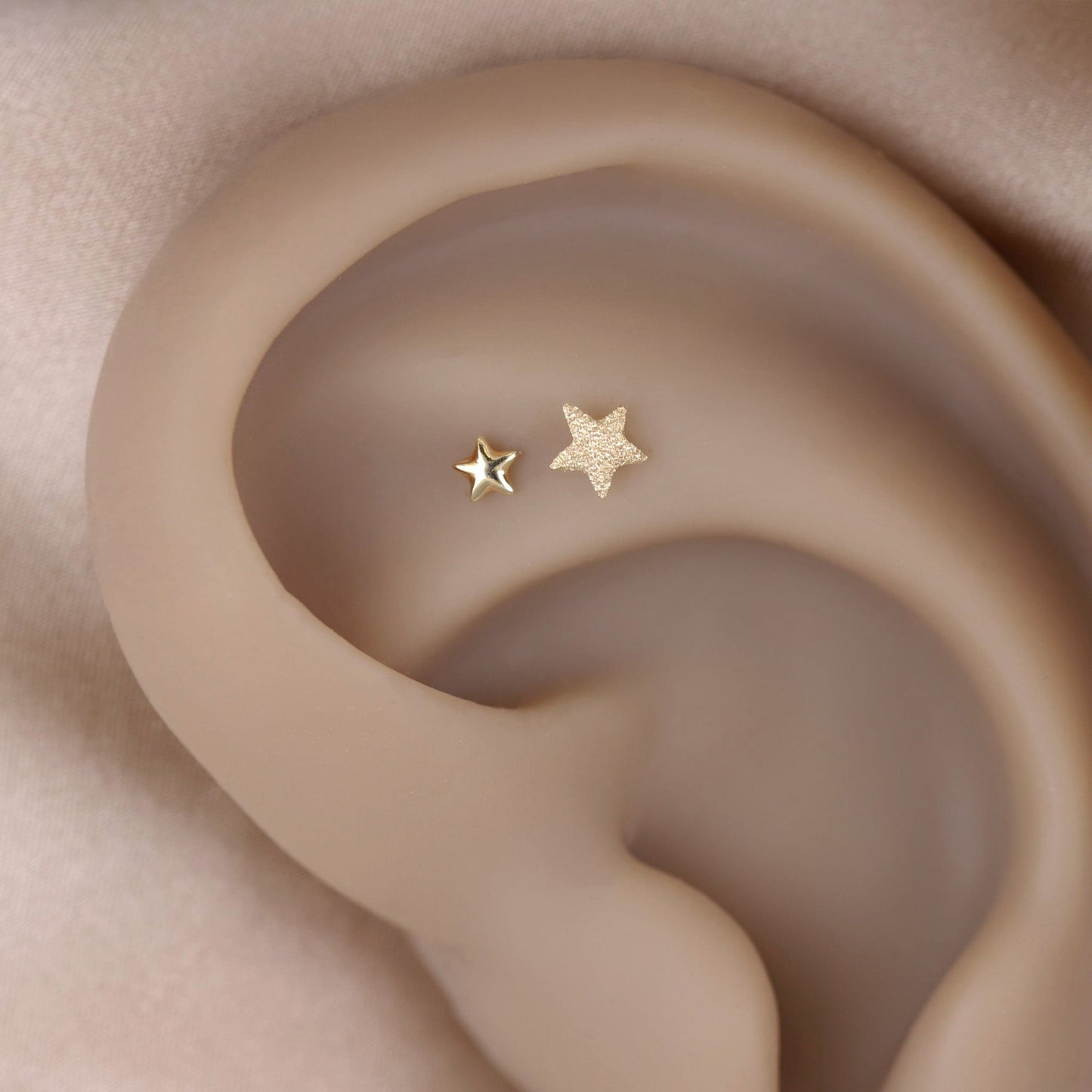 Star Sandblast Threadless End