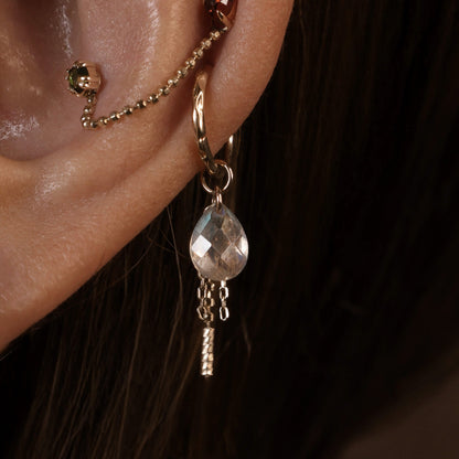 Nobel • Gemstone Tassel Charm