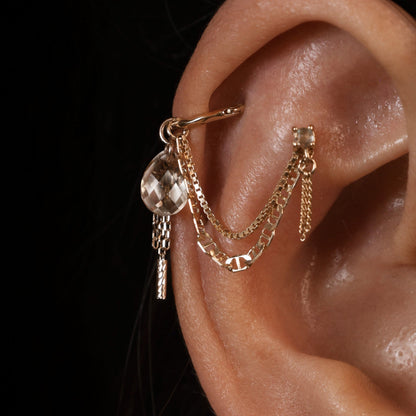 Nobel • Gemstone Tassel Charm