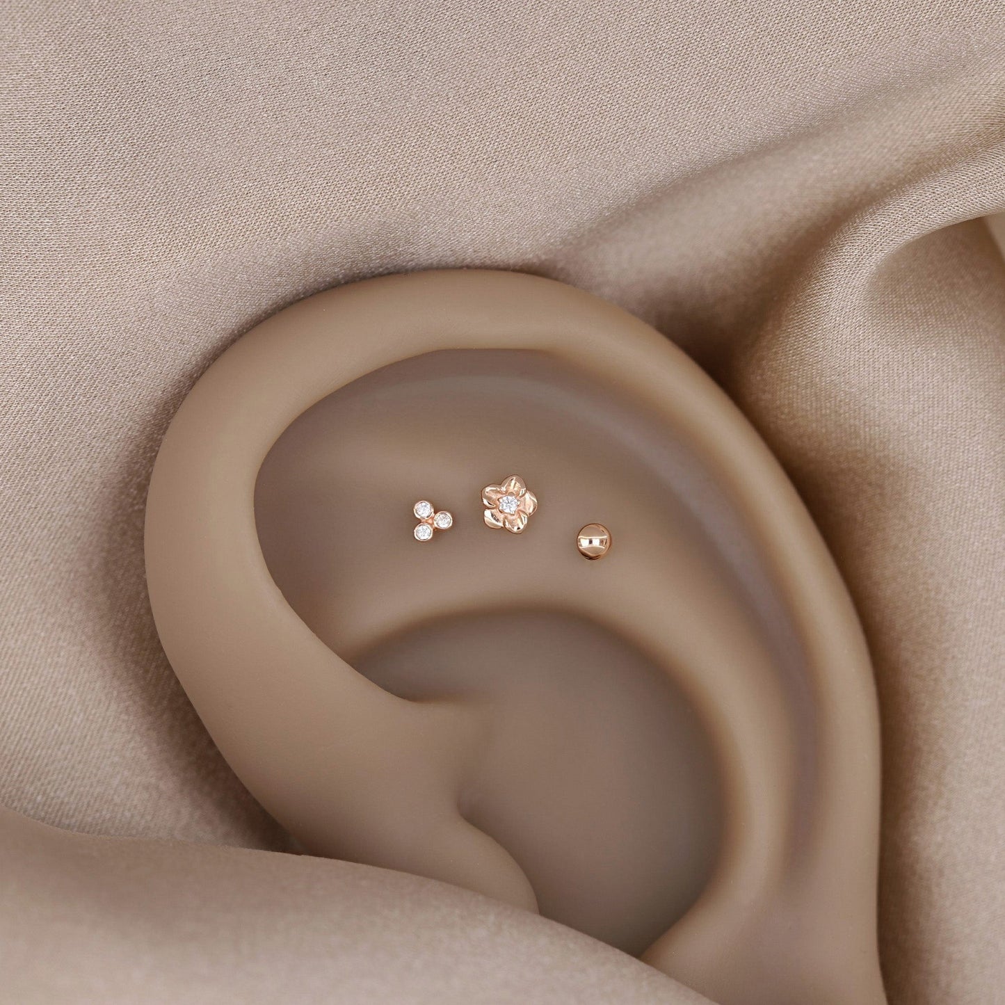 Petite Round Dome Threadless End