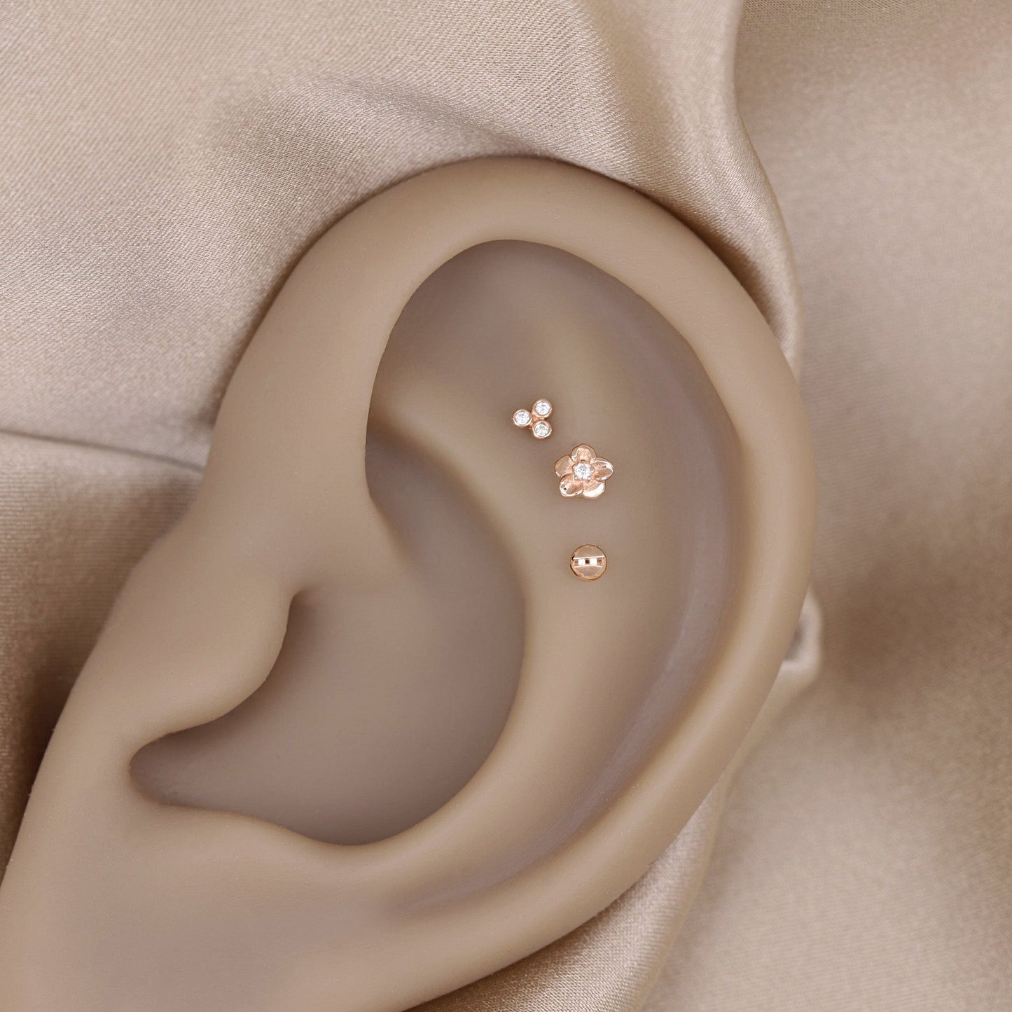 Petite Round Dome Threadless End