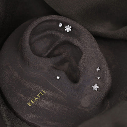 Star Sandblast Threadless End