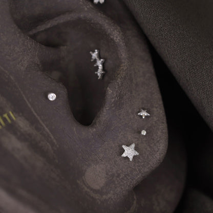 Star Sandblast Threadless End