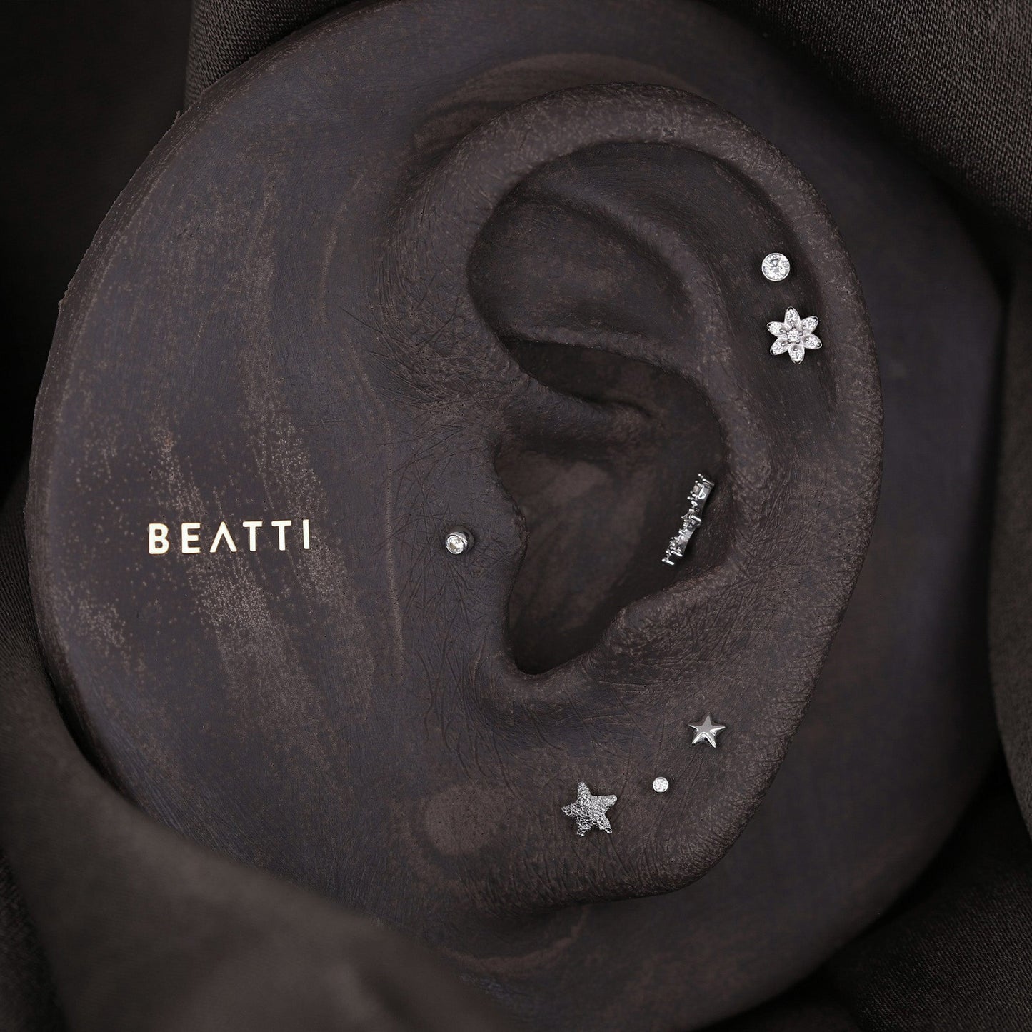 Star Sandblast Threadless End