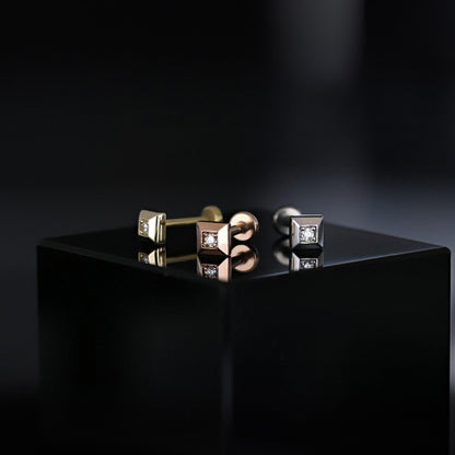 Diamond Pyramid Threadless End