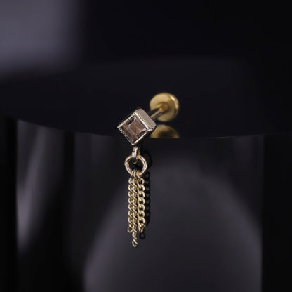 Miel II • Natural Gemstone 3 C-Chain Tassel