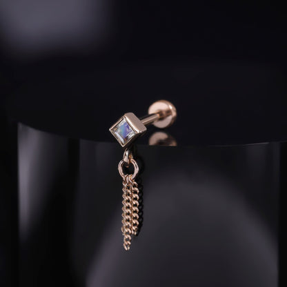 Miel II • Natural Gemstone 3 C-Chain Tassel