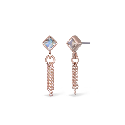 Miel II • Rainbow Moonstone 3 C-Chain Tassel
