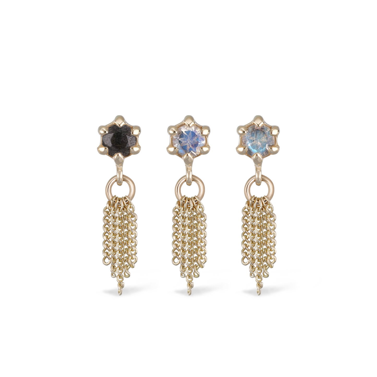 Starlet II • Moonstone with Chain Tassel