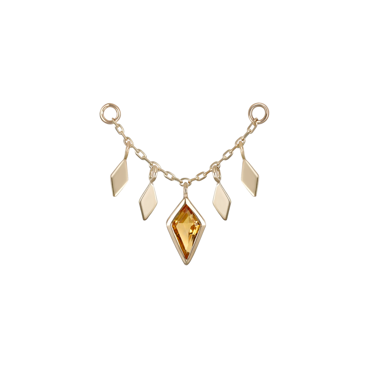 Patra Chain Attachment with Citrine