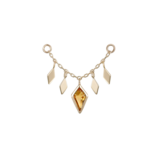 Patra Chain Attachment with Citrine