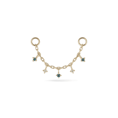 Ember Tiny Diamond Charm Chain