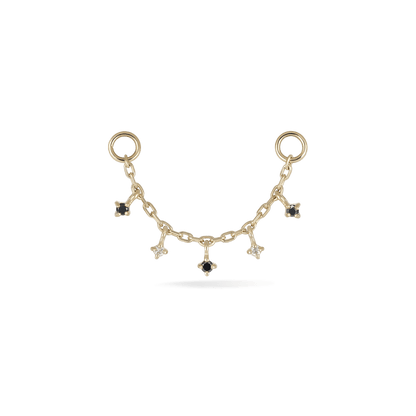 Ember Tiny Diamond Charm Chain