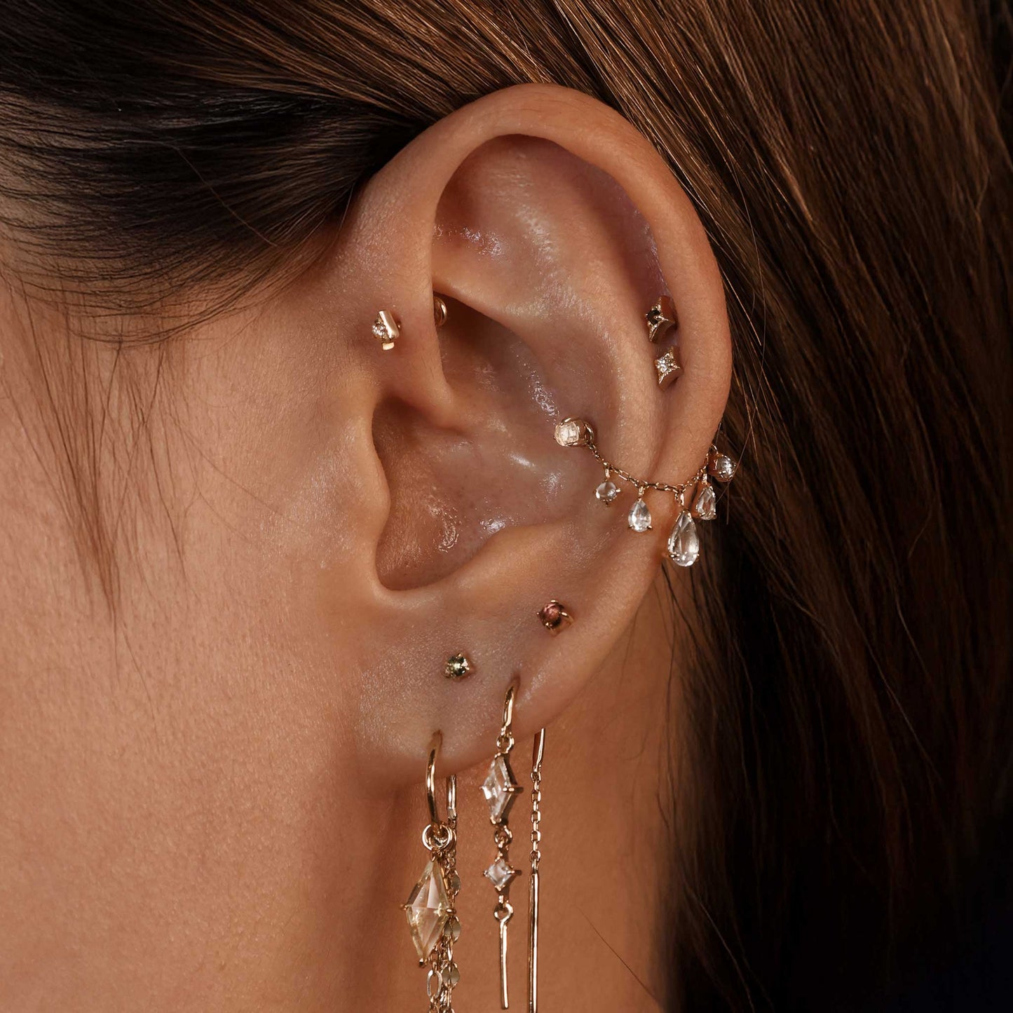 Spade • Ace of Gems Flatback Stud
