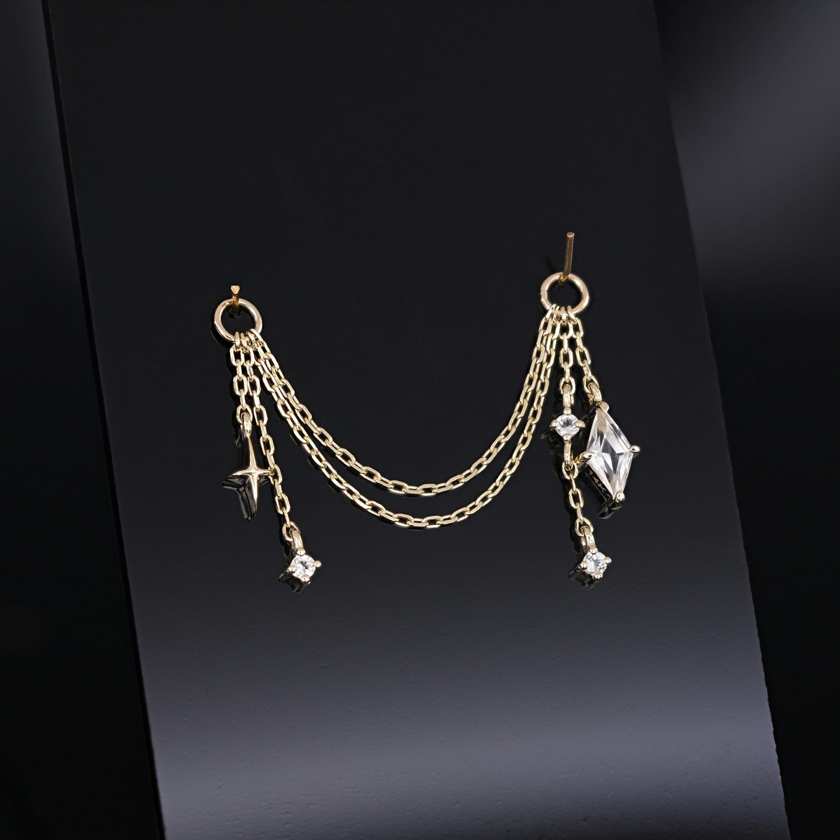 Julia • Celestial Draped Link Chain Attachment