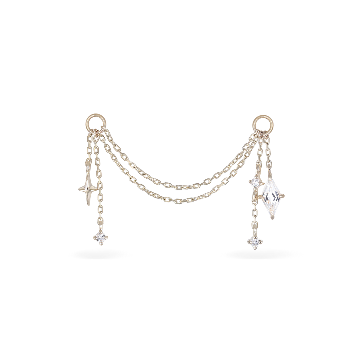 Julia • Celestial Draped Link Chain Attachment