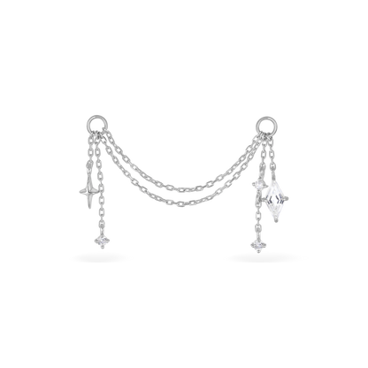 Julia • Celestial Draped Link Chain Attachment