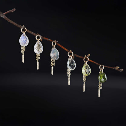 Nobel • Gemstone Tassel Charm