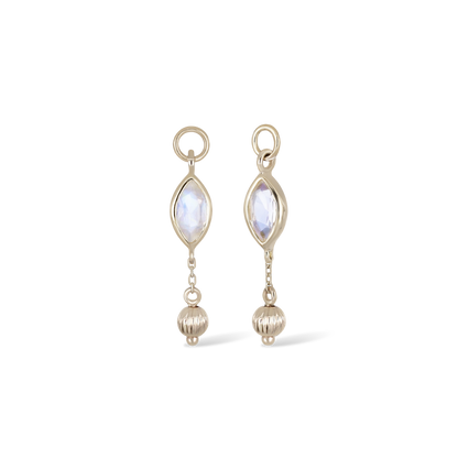 Aris • Golden Bead Drop Charm
