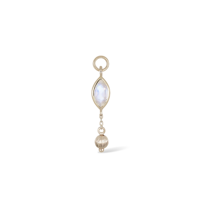 Aris • Golden Bead Drop Charm