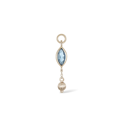 Aris • Golden Bead Drop Charm